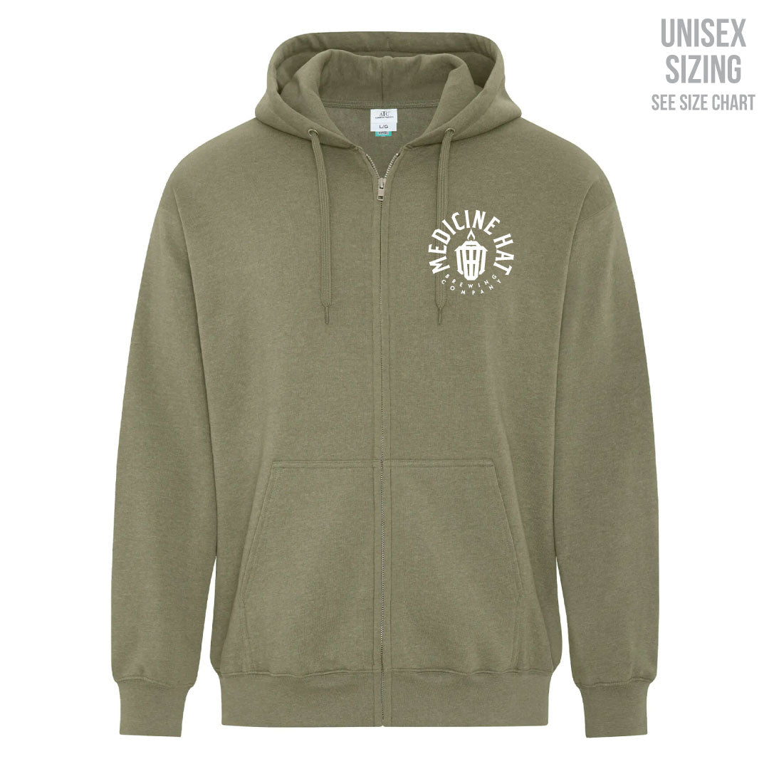 MH Brewing Co. Unisex Zip Hoodie (MHBT001-F6600)