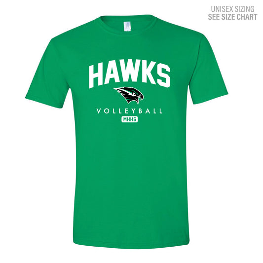 MHHS Volleyball Unisex T-Shirt (MHVB25T001-64000)