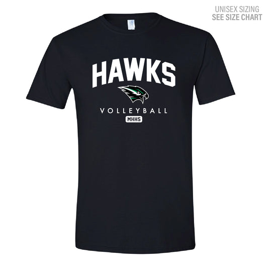 MHHS Volleyball Unisex T-Shirt (MHVB25T001-64000)