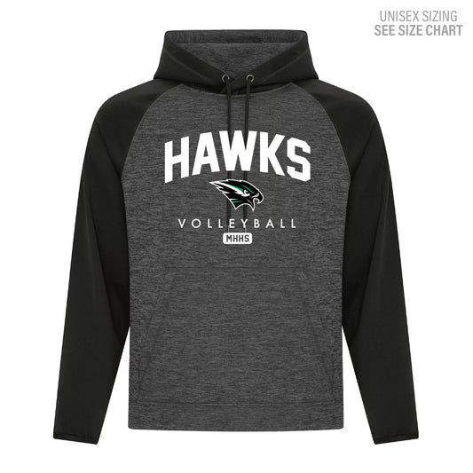 MHHS Volleyball Unisex Performance Pullover Hoodie (MHVB25T001-F2047)