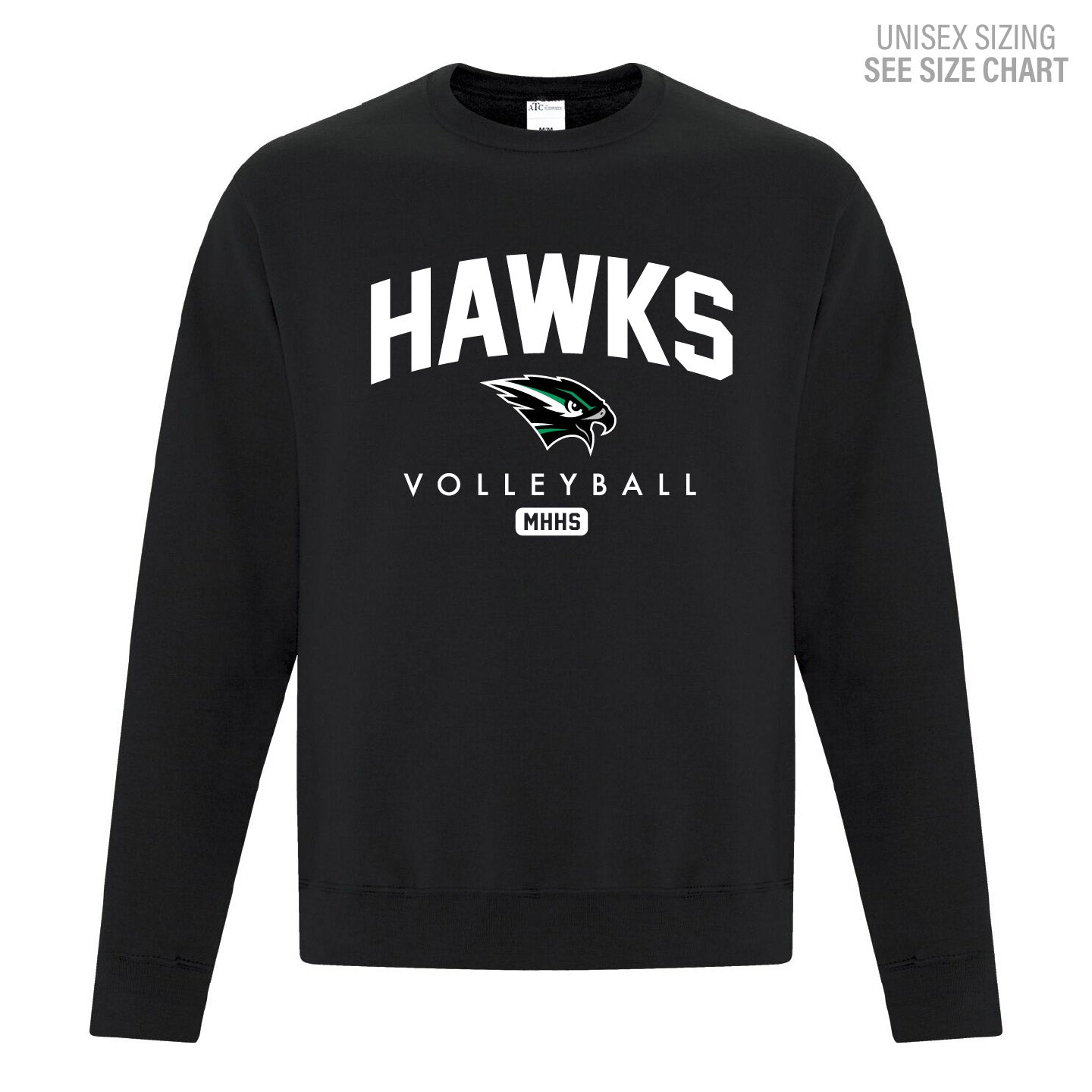 MHHS Volleyball Unisex Crewneck Sweatshirt (MHVB25T001-F2400)