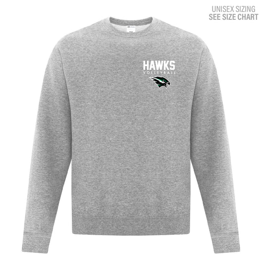 MHHS Volleyball Small Logo Unisex Crewneck Sweatshirt (MHVB25T003-F2400)