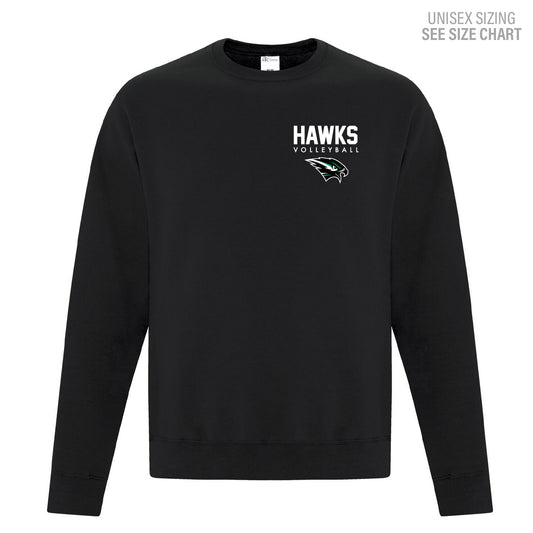 MHHS Volleyball Small Logo Unisex Crewneck Sweatshirt (MHVB25T003-F2400)