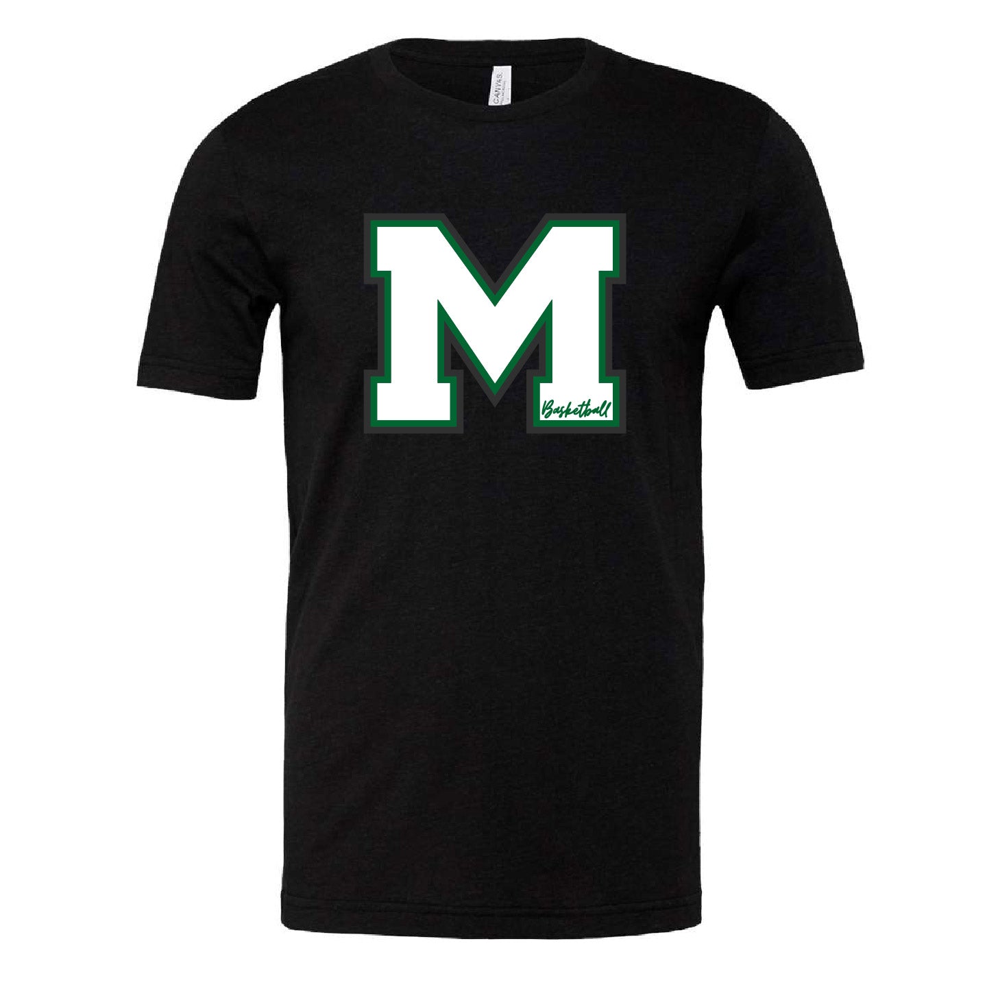 MHHS Basketball ADULT Premium Ringspun T-Shirt (MHHSBBT001-3001CVC)