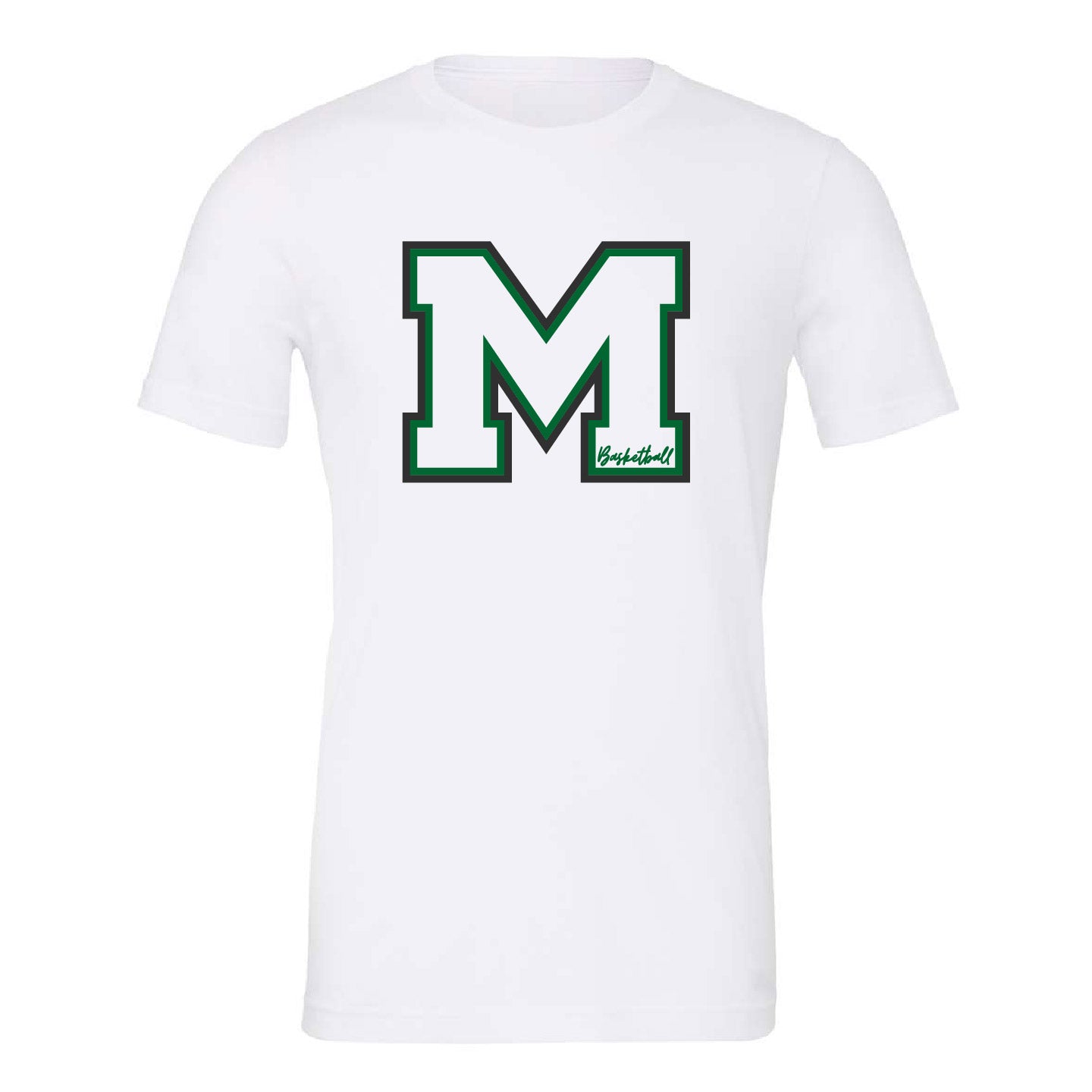 MHHS Basketball ADULT Premium Ringspun T-Shirt (MHHSBBT002-3001CVC)