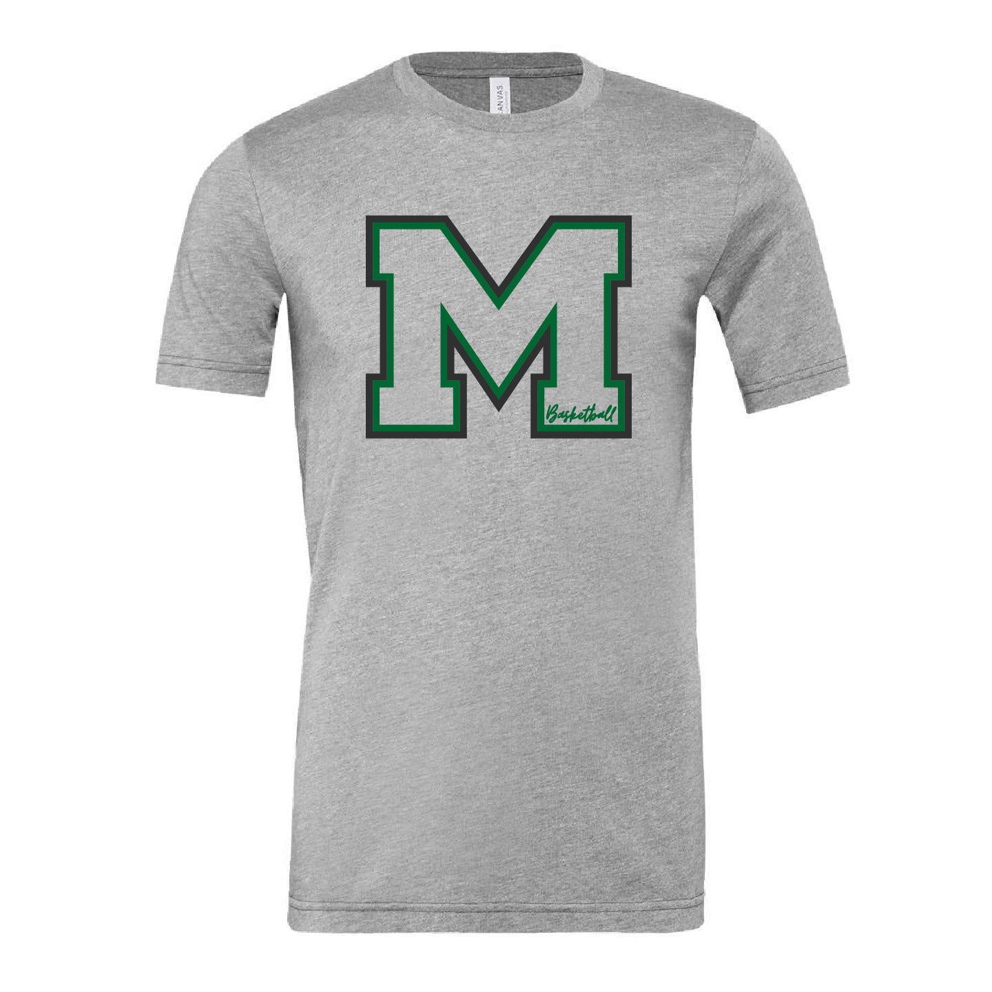 MHHS Basketball ADULT Premium Ringspun T-Shirt (MHHSBBT002-3001CVC)