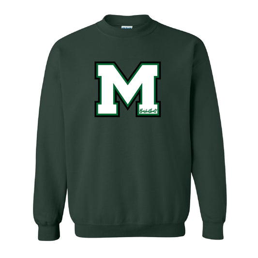 MHHS Basketball Adult Crewneck Sweatshirt (MHHSBBT001-18000)