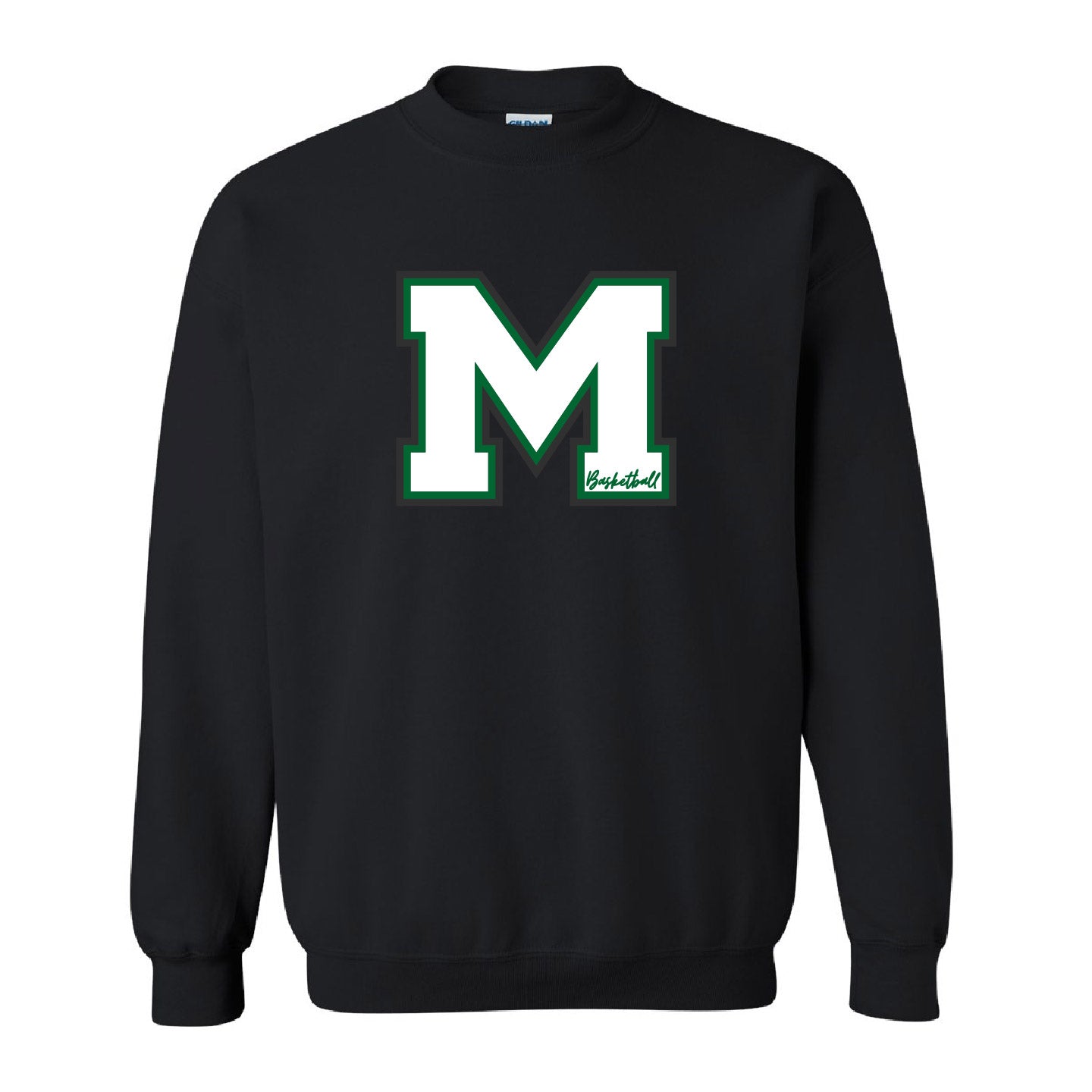 MHHS Basketball Adult Crewneck Sweatshirt (MHHSBBT001-18000)