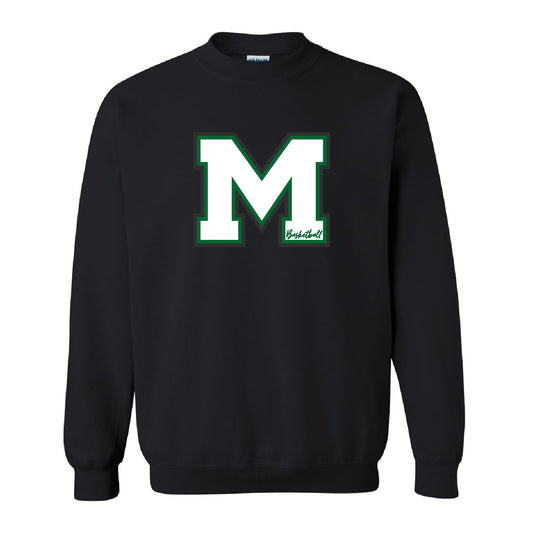 MHHS Basketball Adult Crewneck Sweatshirt (MHHSBBT001-18000)