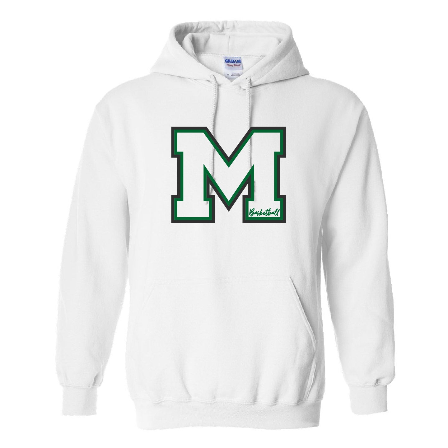 MHHS Basketball Unisex Pullover Hoodie (MHHSBBT002-18500)