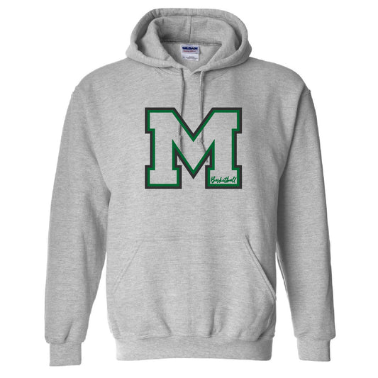MHHS Basketball Unisex Pullover Hoodie (MHHSBBT002-18500)