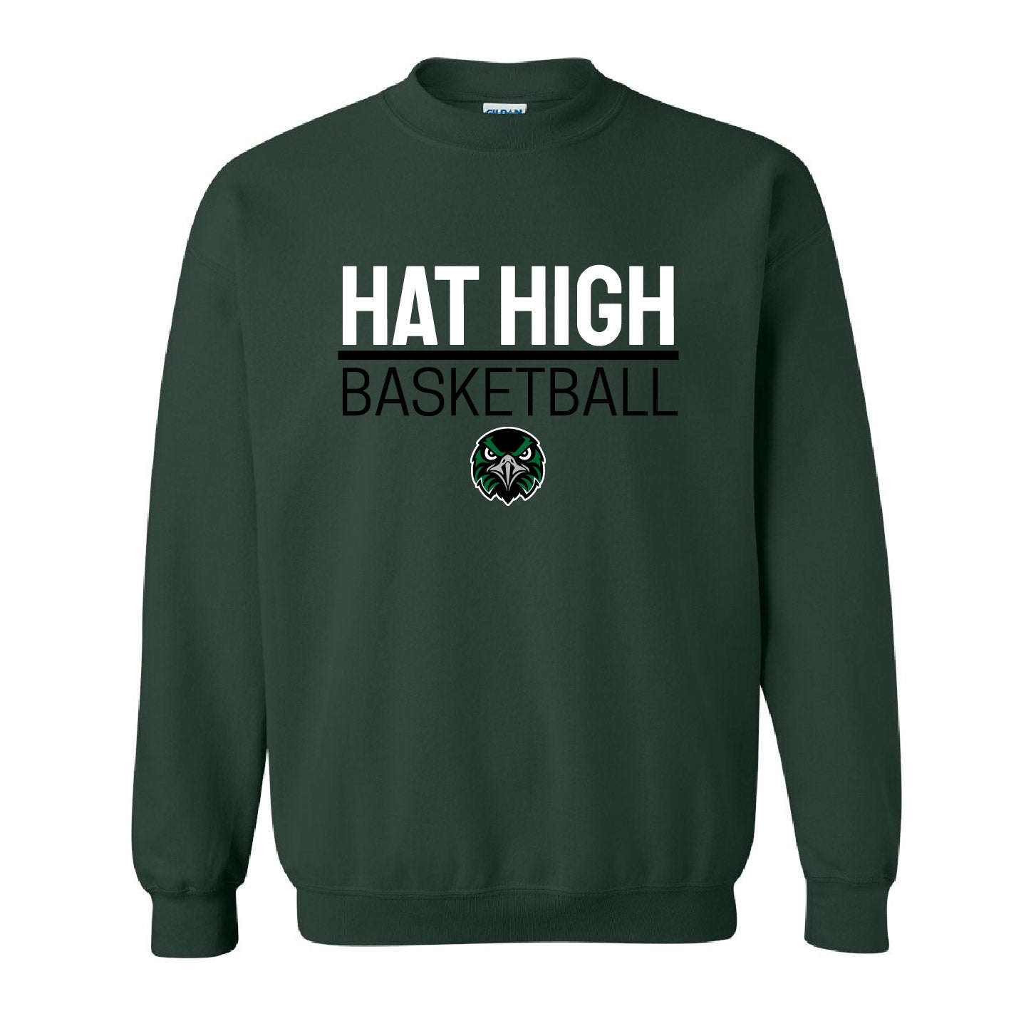 MHHS Basketball Adult Crewneck Sweatshirt (MHHSBBT003-18000)