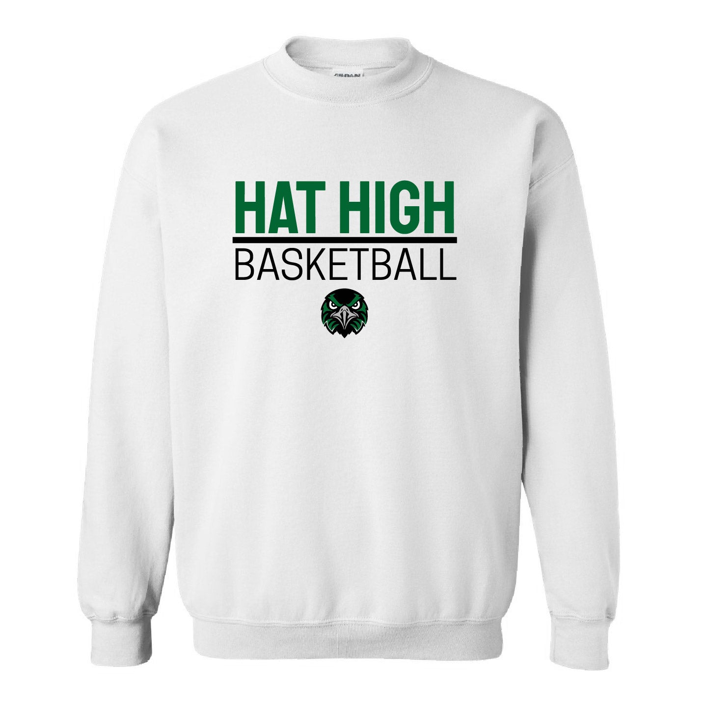 MHHS Basketball Adult Crewneck Sweatshirt (MHHSBBT004-18000)