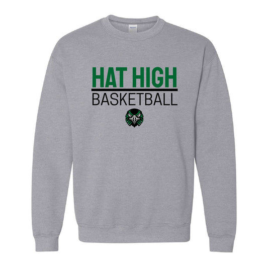 MHHS Basketball Adult Crewneck Sweatshirt (MHHSBBT004-18000)