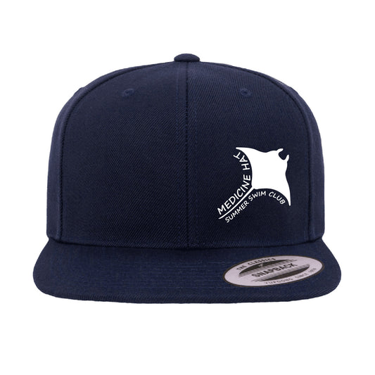 Manta Rays Flat Brim Hat (MRT004-6089M)