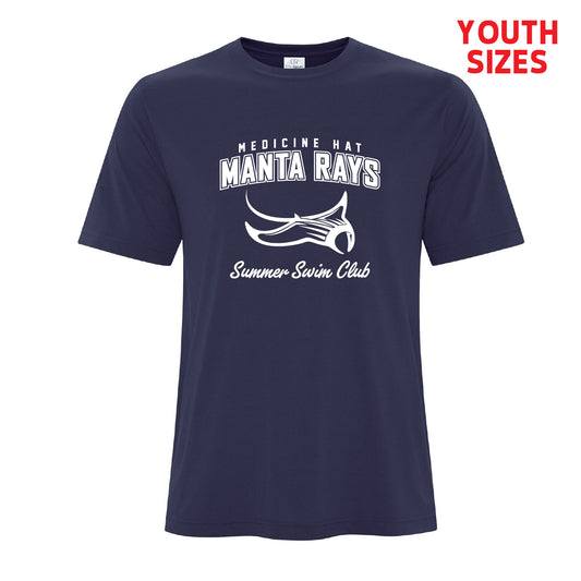 Manta Rays YOUTH Pro Spun T-Shirt  (MRT001-ATC3600Y)