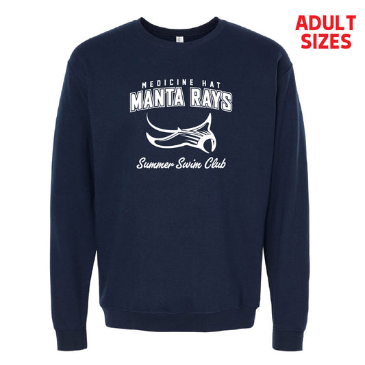 Manta Rays ADULT Crewneck Sweatshirt (MRT001-3340)