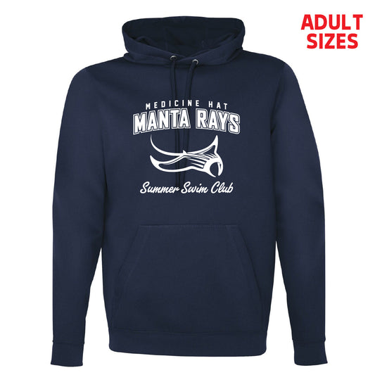 Manta Rays ADULT Performance Hoodie (MRT001-F2005)