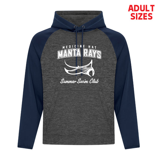 Manta Rays ADULT Performance Pullover Hoodie (MRT001-F2047)