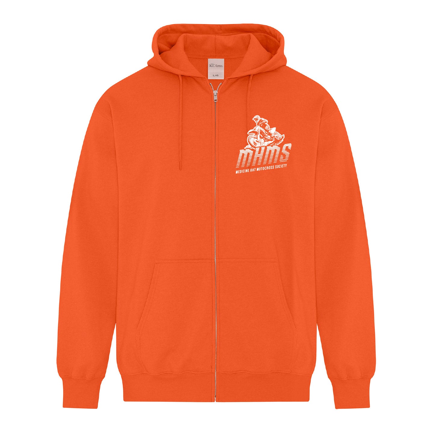 MH Motocross Unisex Zip-Up Hoodie (MOTOT003-ATCF2600)