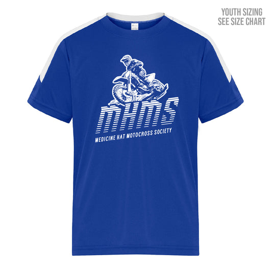 MH Motocross YOUTH Performance T-Shirt (MOTOT001-Y3550)