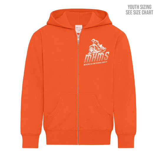MH Motocross YOUTH Zip Up Hoodie (MOTOT003-Y2600)