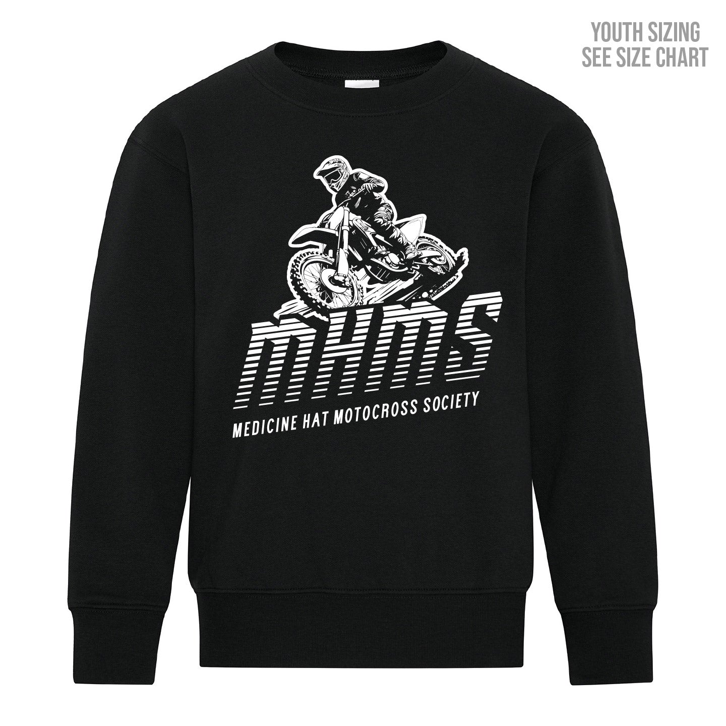 MH Motocross YOUTH Crewneck Sweatshirt (MOTOTT001-Y2400)