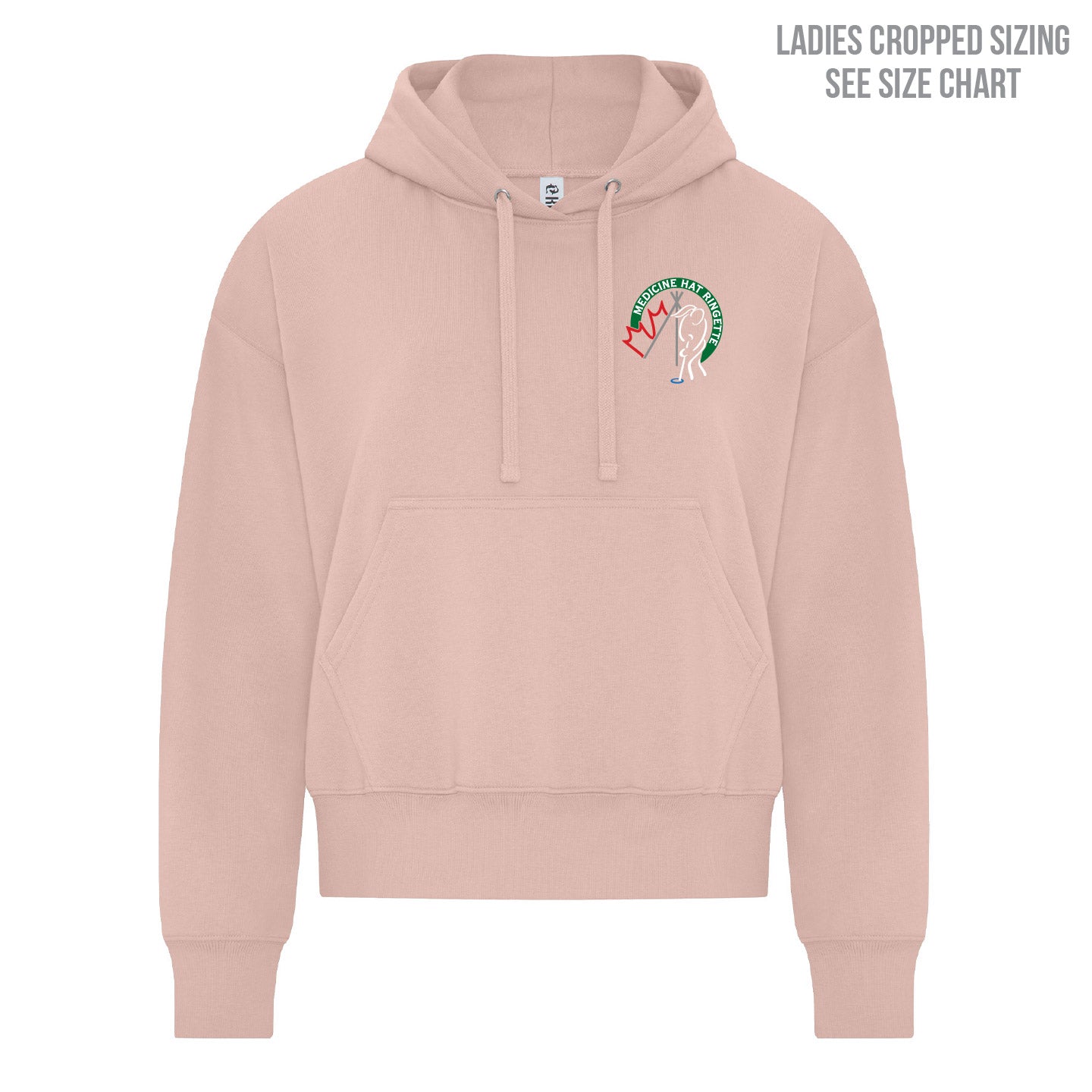 MHRA Small Logo LADIES Cropped Hoodie (MHRAT011-KOI2250L)
