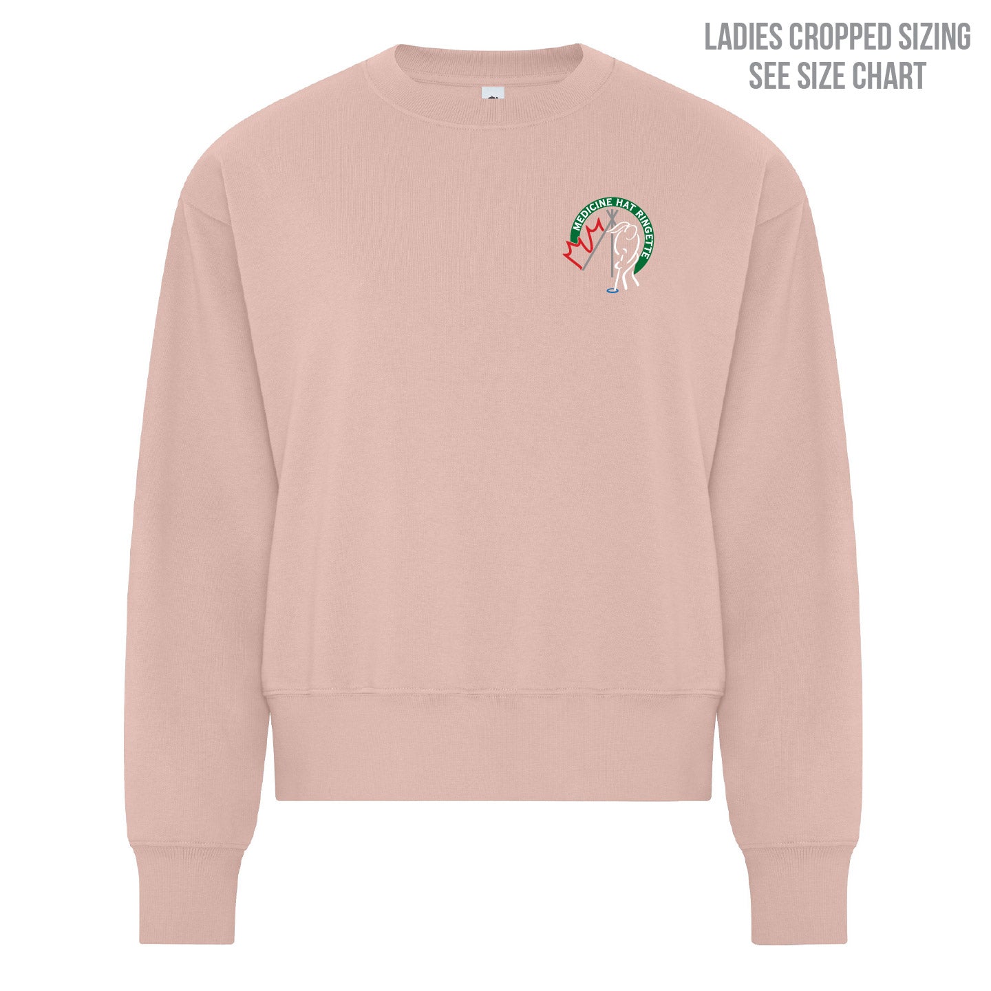 MHRA Small Logo LADIES Cropped Sweatshirt (MHRAT011-KOI2240L)