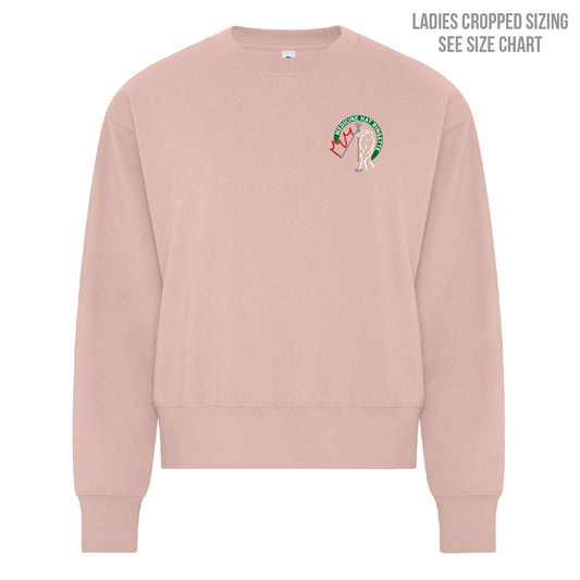 MHRA Small Logo LADIES Cropped Sweatshirt (MHRAT011-KOI2240L)
