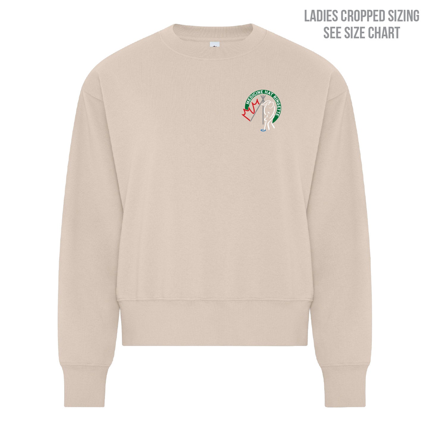 MHRA Small Logo LADIES Cropped Sweatshirt (MHRAT011-KOI2240L)