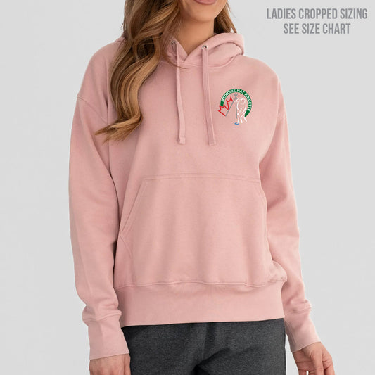 MHRA Small Logo LADIES Cropped Hoodie (MHRAT011-KOI2250L)