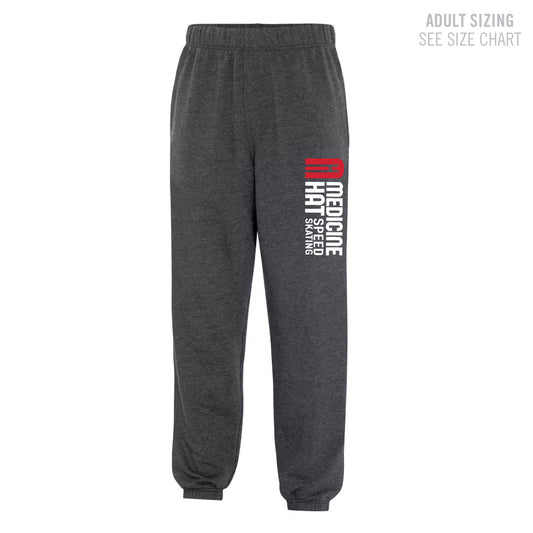 MHSS White Logo ADULT Sweatpants (MHSST003-F2800)