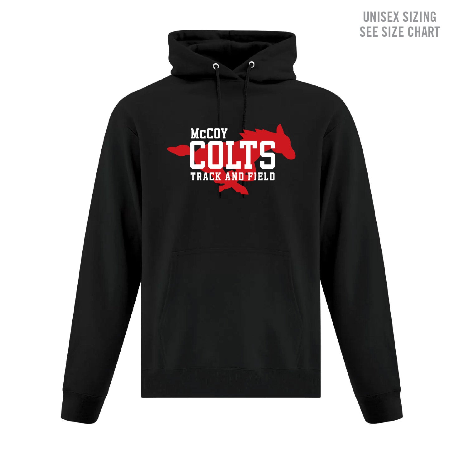 McCoy Track & Field Unisex Pullover Hoodie (MCTFT003-F2500)