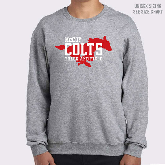 McCoy Track & Field Unisex Crewneck Sweatshirt (MCTFT003-F2400)