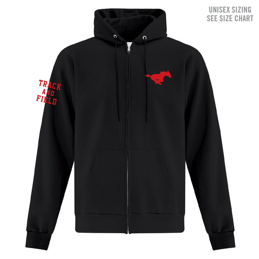 McCoy Track & Field Unisex Zip-Up Hoodie (MCTFT001/2-F2600)