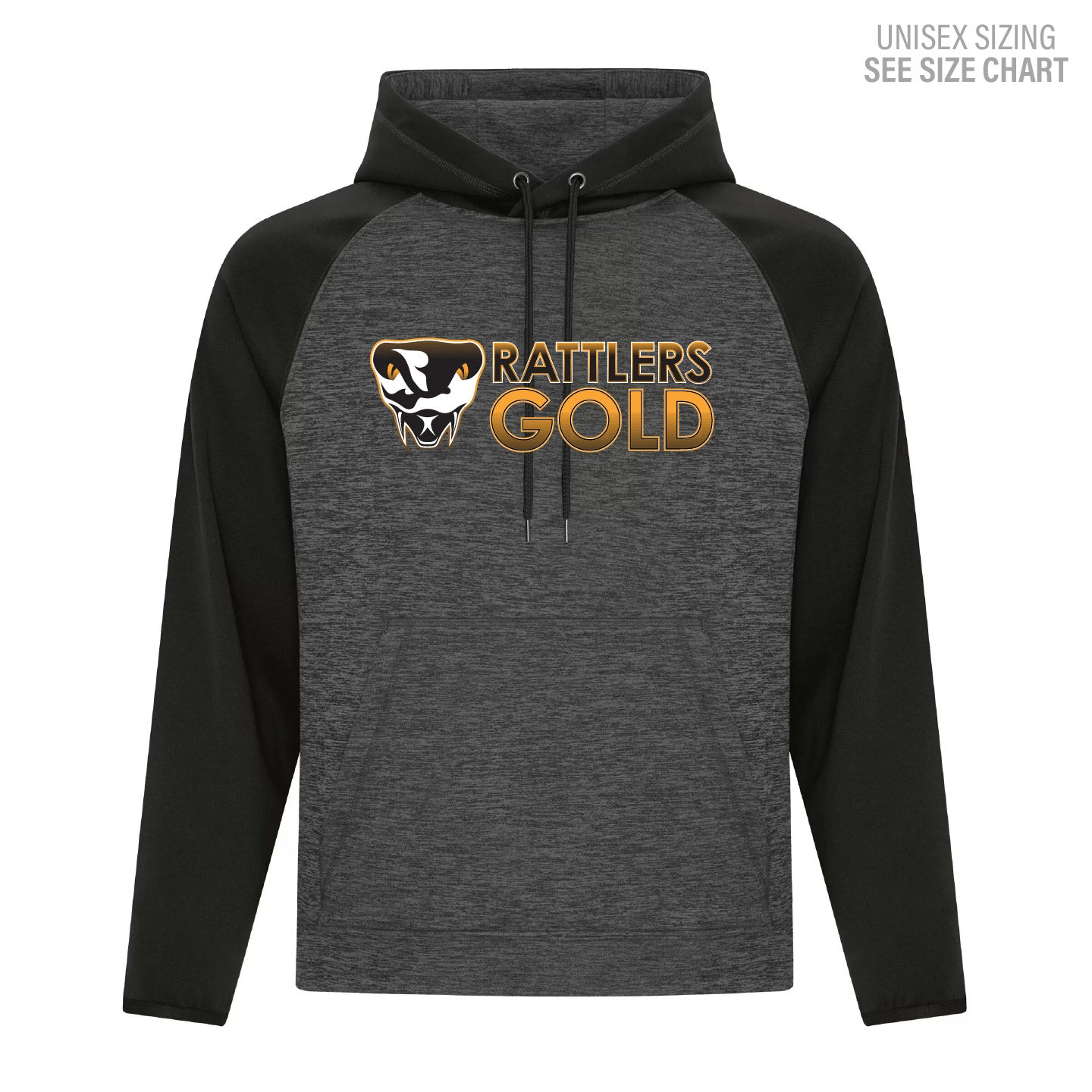 SEAVC GOLD Unisex Performance Pullover Hoodie (SEAVT001-F2047)