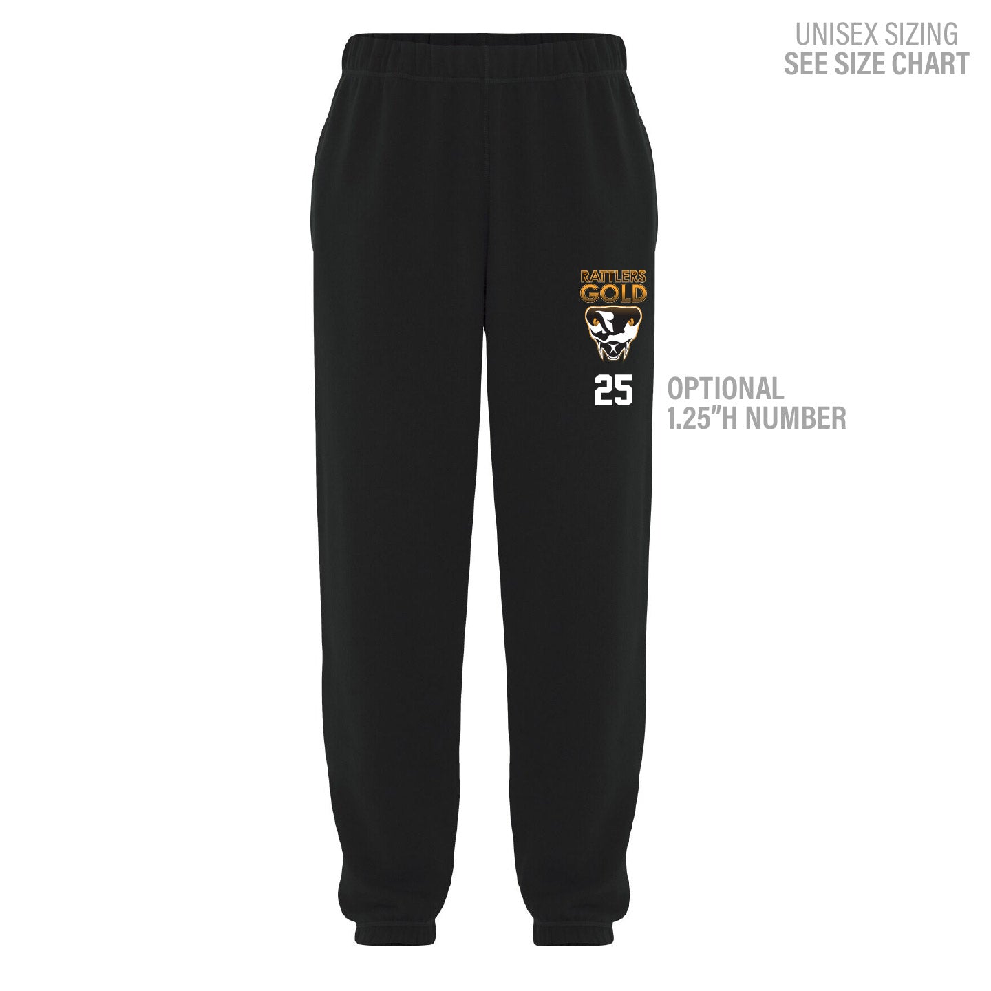 SEAVC GOLD Unisex Sweatpants (SEAVT003-F2800)