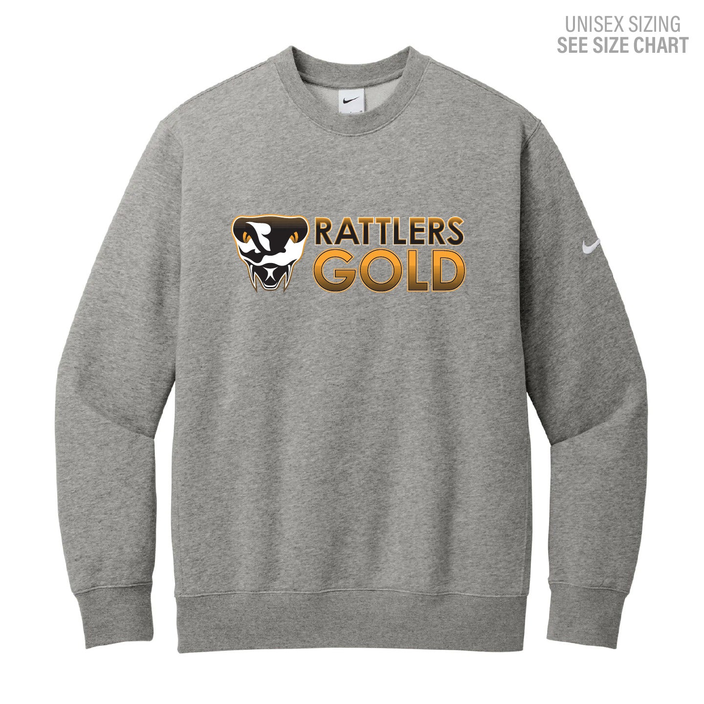 SEAVC GOLD Nike Unisex Crewneck Sweatshirt (SEAVT001-NKFD9863)