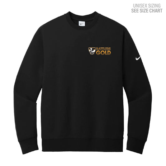 SEAVC GOLD Small Logo Nike Unisex Crewneck Sweatshirt (SEAVT004-NKFD9863)