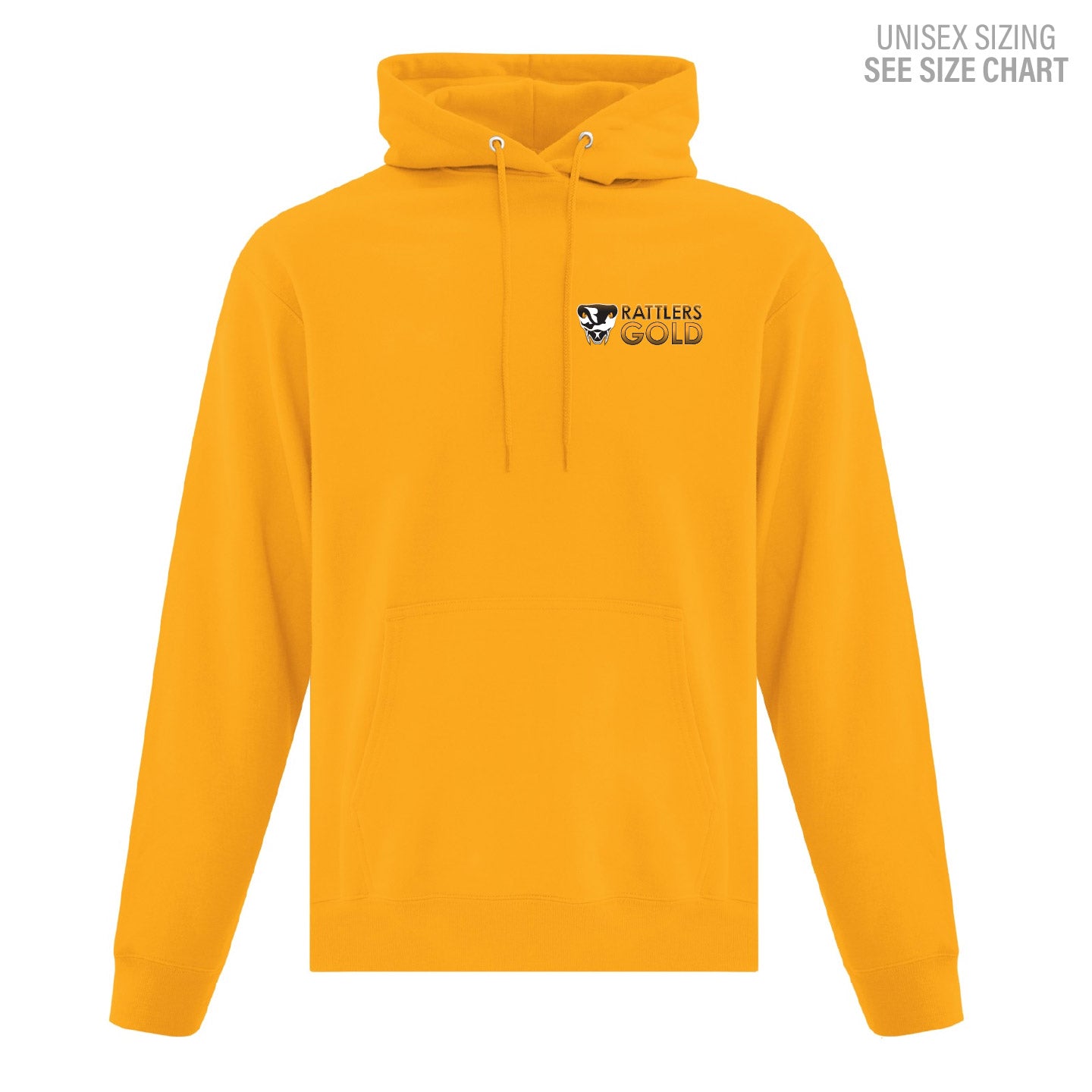 SEAVC GOLD Small Logo Unisex Pullover Hoodie (SEAVT004-F2500)