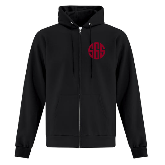 SGS Circle ADULT Zip-Up Hoodie (SGST007-ATCF2600)