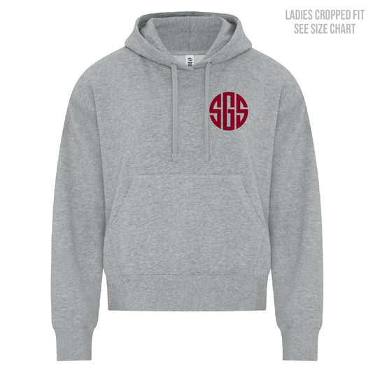 SGS Circle LADIES Cropped Hoodie (SGST007-KOI2250L)