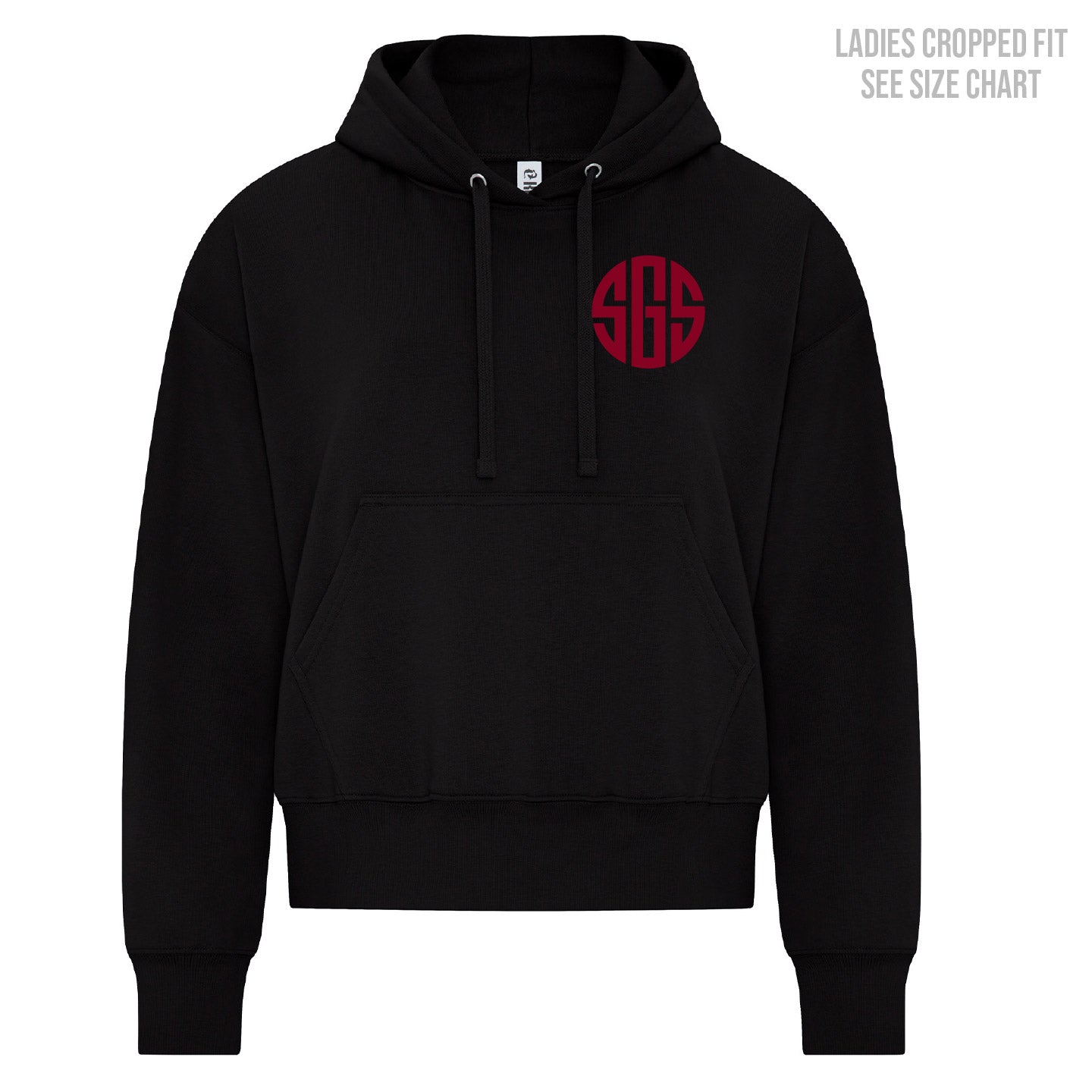 SGS Circle LADIES Cropped Hoodie (SGST007-KOI2250L)