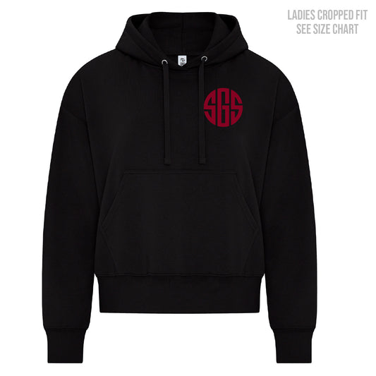 SGS Circle LADIES Cropped Hoodie (SGST007-KOI2250L)