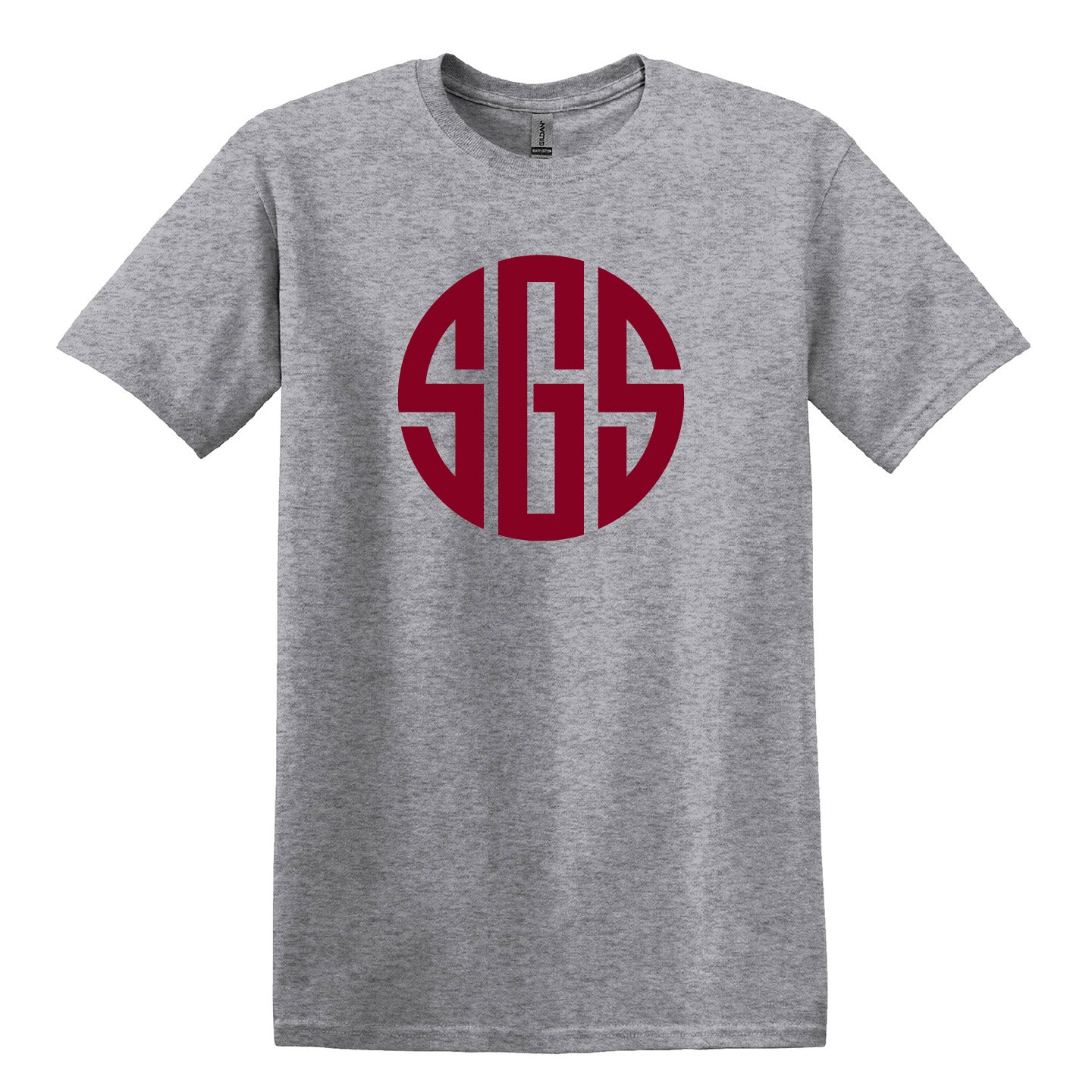 SGS Circle ADULT Ringspun T-Shirt (SGST005-64000)
