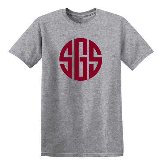 SGS Circle ADULT Ringspun T-Shirt (SGST005-64000)