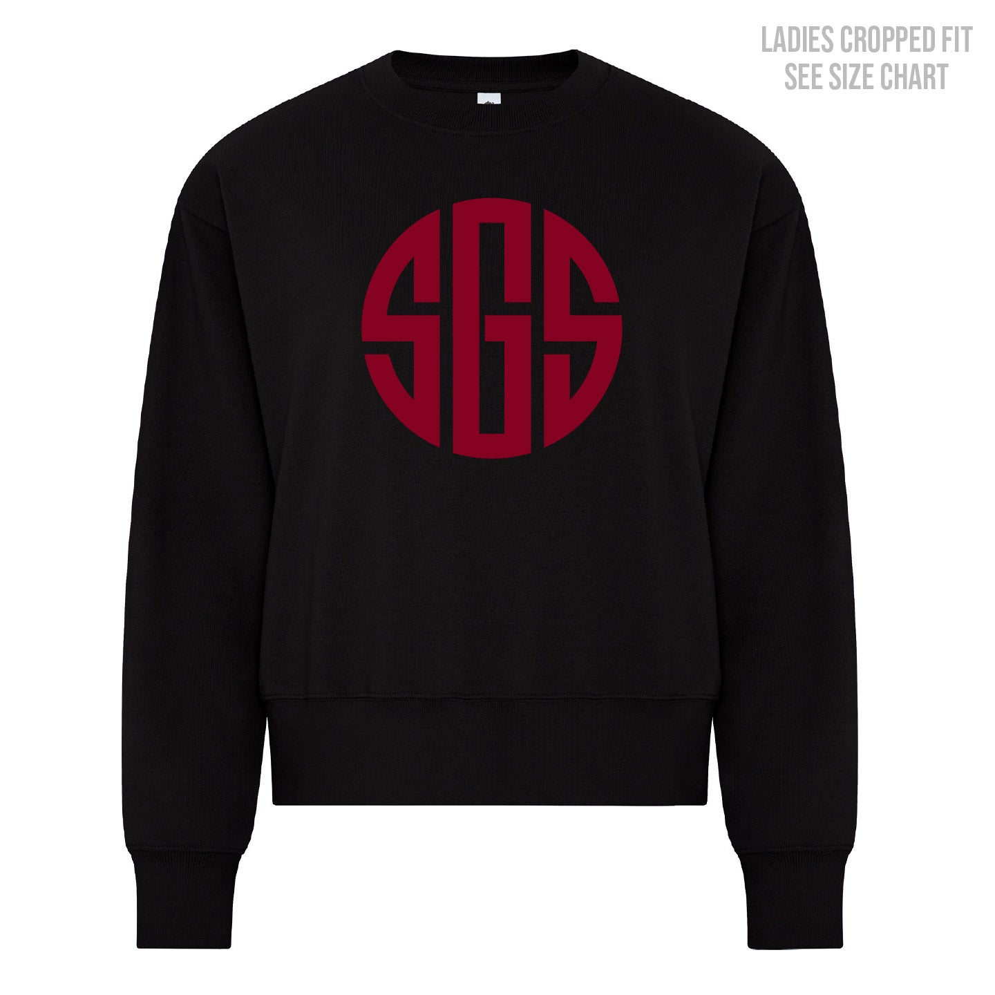 SGS Circle LADIES Cropped Sweatshirt (SGST005-KOI2240L)