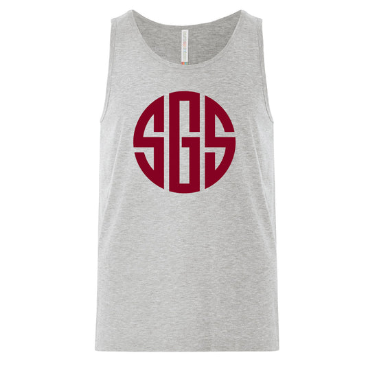 SGS Circle Unisex Ringspun Tank (SGST005-ATC8004)