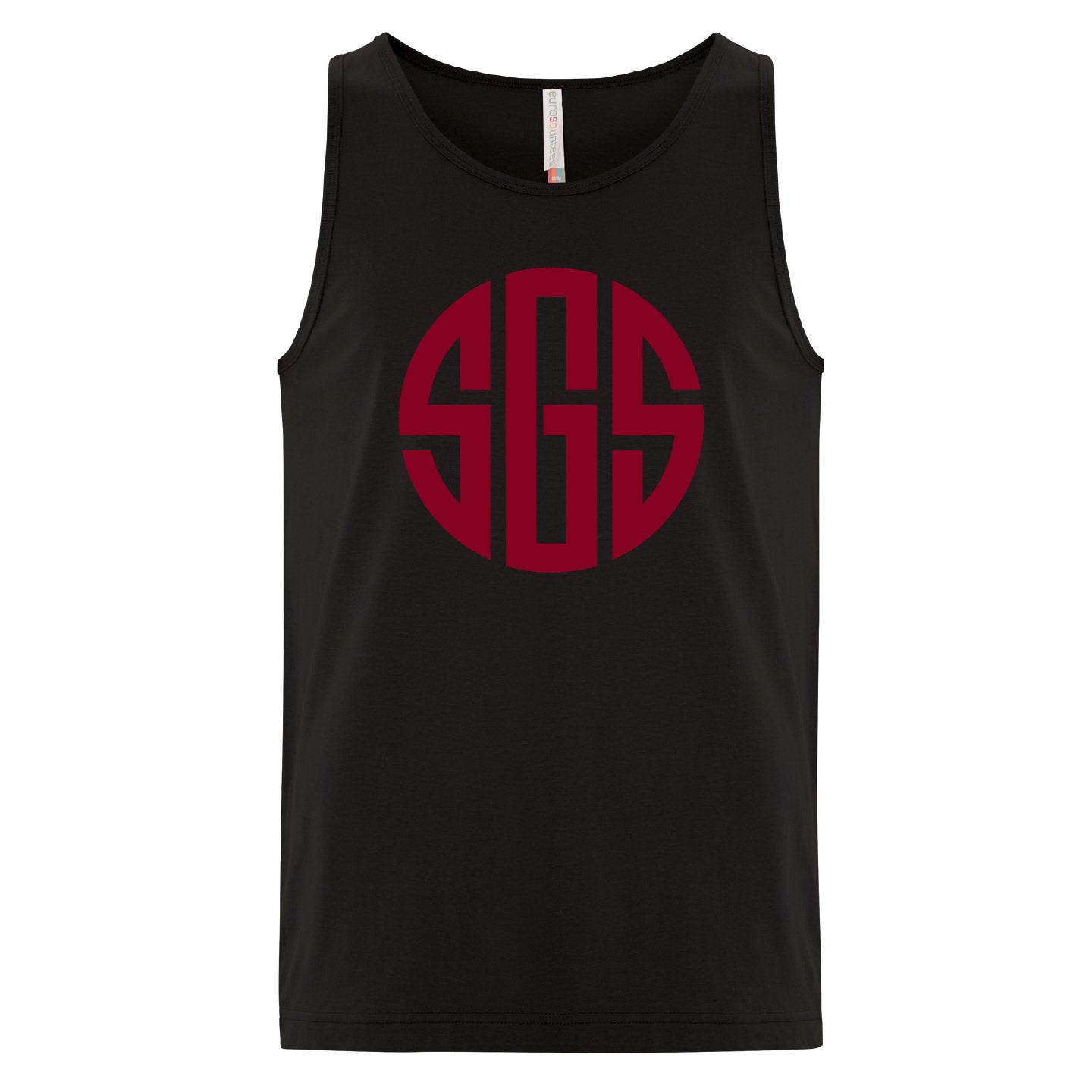 SGS Circle Unisex Ringspun Tank (SGST005-ATC8004)